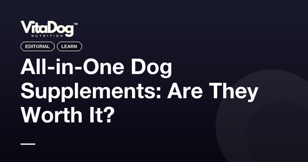 All-in-One Dog Supplements: Are They Worth It?