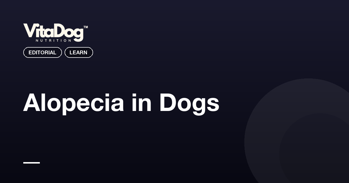 Alopecia in Dogs