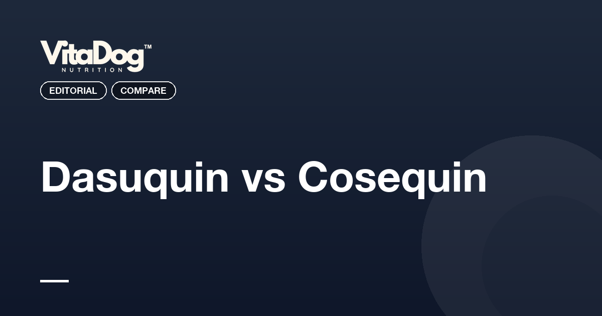 Dasuquin vs Cosequin