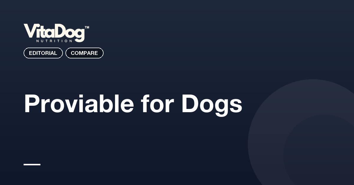 Proviable for Dogs