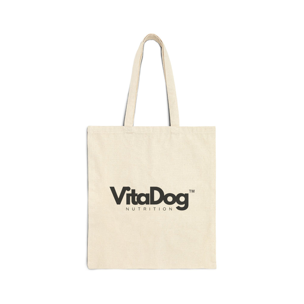 Canvas Tote Bag - VitaDog Logo Reusable Grocery & Beach Bag
