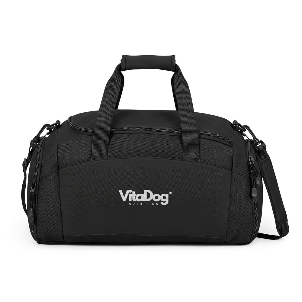 Classic Black Gym Bag – Durable Sports Duffel with Shoulder Strap