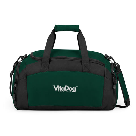 Classic Black Gym Bag – Durable Sports Duffel with Shoulder Strap