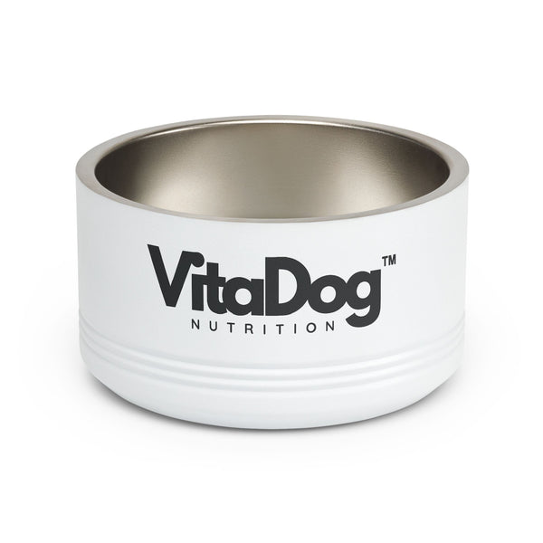VitaDog Stainless Steel Pet Bowl – 18oz Durable Ceramic-Coated Dog Bowl