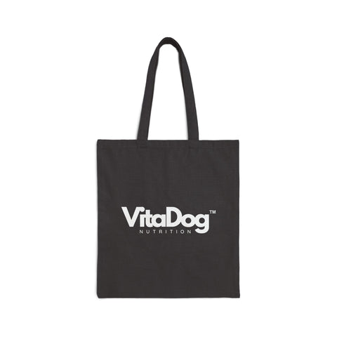 Canvas Tote Bag - VitaDog Logo Reusable Grocery & Beach Bag