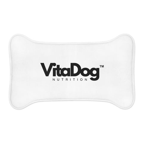 VitaDog Bone-Shaped Pet Feeding Mat — Non-Slip Food & Water Placemat