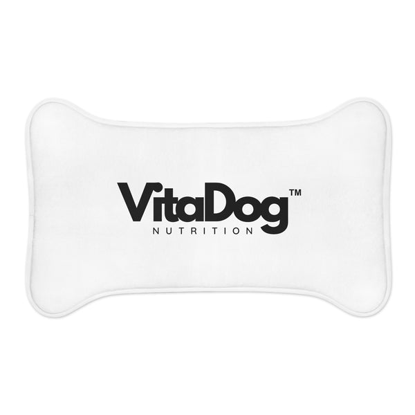 VitaDog Bone-Shaped Pet Feeding Mat — Non-Slip Food & Water Placemat
